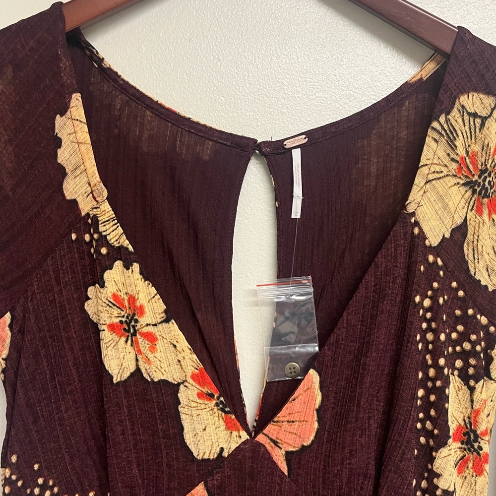 NWOT! Free People Cali Midi Dress - Picture 5 of 14